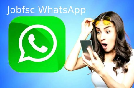 Jobfsc WhatsApp